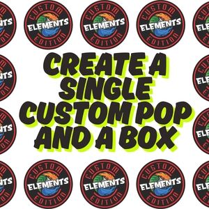 Custom Made Funko Pop and Box